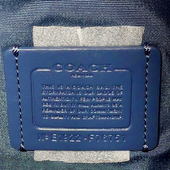 NWT RARE COACH Zippered Case In Signature Canvas W/Coach Radial Rainbow - Picture 9 of 9